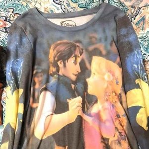 Disney Tangled Long-Sleeved Crew Neck